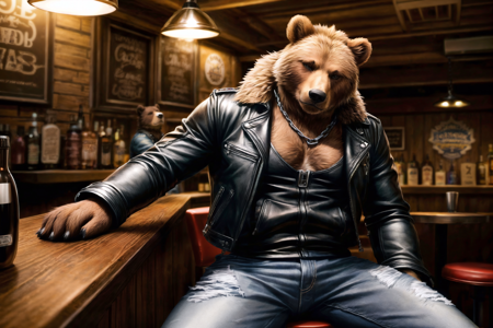 04354-bear man in a bar bike gang leather.png